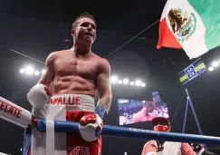 Canelo Álvarez tras una pelea 