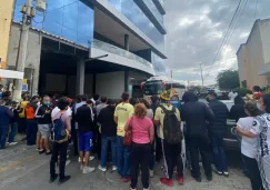 Aficionados esperando al América