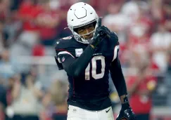 DeAndre Hopkins durante un partido con Cardinals