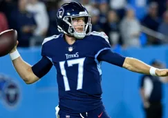 Ryan Tannehill en acción con Titans