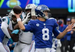 Daniel Jones en victoria frente a Panthers