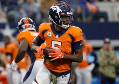 Teddy Bridgewater en acción con Broncos