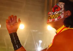 Monster Clown previo a una lucha