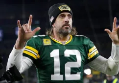 Aaron Rodgers tras un duelo de los Packers