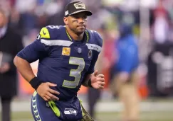 Russell Wilson en un partido de los Seahawks