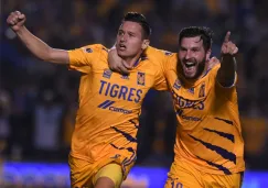 Thauvin y Gignac celebran gol del empate