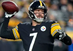 Ben Roethlisberger en acción con Steelers