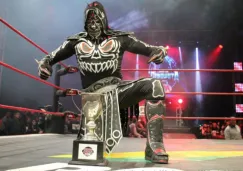 La Parka Negra en acción