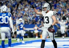 Hunter Renfrow en victoria ante Colts