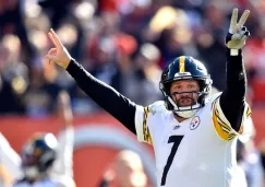 Ben Roethlisberger durante un partido con Steelers