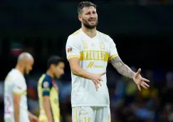 André-Pierre Gignac en lamento con Tigres