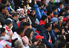 Afición en el juego de Pachuca vs Chivas