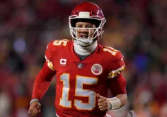 Patrick Mahomes en acción con Chiefs