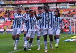 Avilés Hurtado celebrando su golazo 