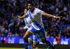 Guillermo Martínez festejando el gol del empate