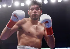 Gilberto 'Zurdo' Ramírez durante una pelea de box