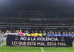 Cruz Azul y Montreal mostraron su repudio a la violencia