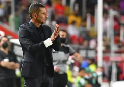 Jaime Lozano en un partido con Necaxa