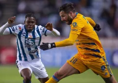 Avilés Hurtado (Pachuca) vs André-Pierre Gignac (Tigres) en Liga MX