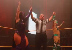 Lady Shani y Aerostar vencieron a la  Reina del Ring y Tigre Dorado