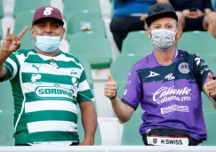 Afición en el Mazatlán vs Santos 