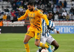 André-Pierre Gignac en un partido vs Pachuca