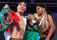 Óscar Valdez y Shakur Stevenson libraron la báscula previo a su combate