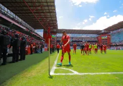 Dedos López junto al Toluca