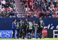 Santos de Laguna celebra frente al Atlético de San Luis