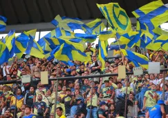 Afición americanista desde la tribuna