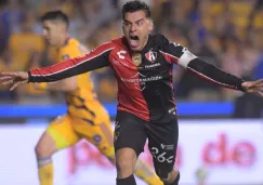 Aldo Rocha celebra con Atlas