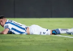 Víctor Guzmán en lamento con Pachuca 