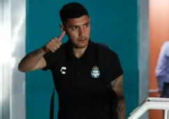 Leo Suárez, delantero de Santos Laguna