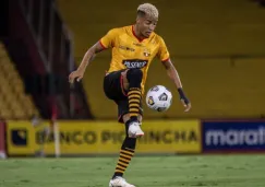 Byron Castillo en acción con Barcelona de Guayaquil