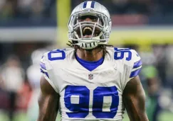 DeMarcus Lawrence en un partido de Dallas