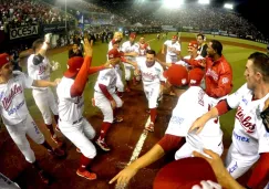 Diablos Rojos: Barrió serie ante Saraperos con cuadrangular del Haper Gamboa