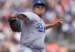 Julio Urías: Ponchó a 10, pero perdió con los Dodgers ante Giants