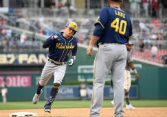 Luis Urías: Cuadrangular del mexicano no evitó derrota de Brewers ante Nationals