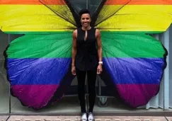 Kelly Holmes sintió felicidad de poder expresarlo al mundo