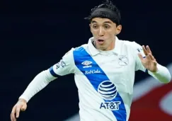 Omar Fernández en partido con Puebla