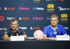 Diego Cocca y Diego Aguirre, entrenadores de Atlas y Cruz Azul