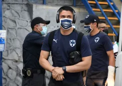 Hugo González, arquero de los Rayados de Monterrey