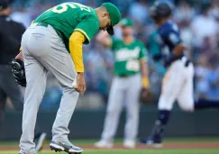 Adrián Martínez: Complicada salida del mexicano en derrota de Athletics ante Mariners