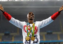 Mo Farah, cuatro veces campeón olímpico