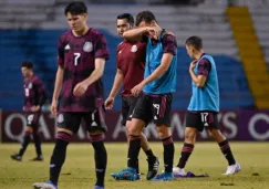 Jugadores de la Selección Mexicana Sub 20 tras eliminación