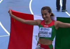 Karla Ximena Serrano conquistó el primer Oro para México en el Campeonato Mundial de Atletismo Sub 20