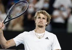 Zverev en un juego de la ATP 