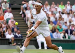 Rafa Nadal durante el Wimbledon