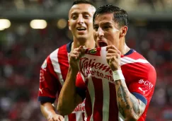 Cisneros celebra con Chivas en el Clásico Tapatío