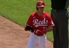 Alejo López: Tres imparables del mexicano en victoria de Reds ante Phillies